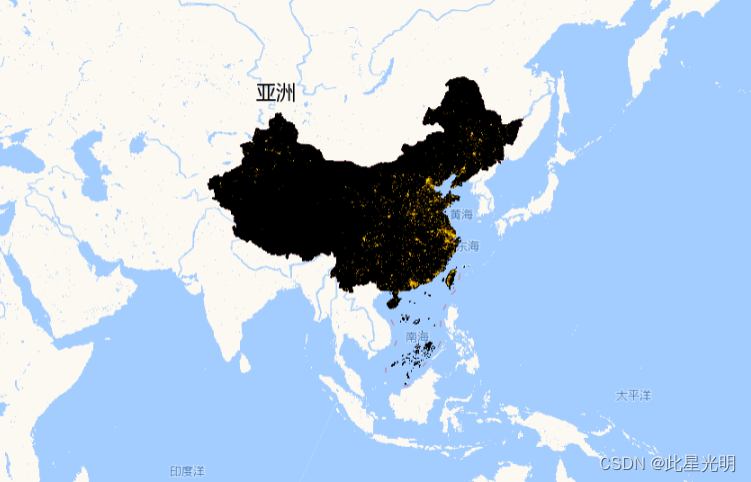 夜间灯光数据VIIRS Nighttime Day: Night Band Composites Version 1数据集