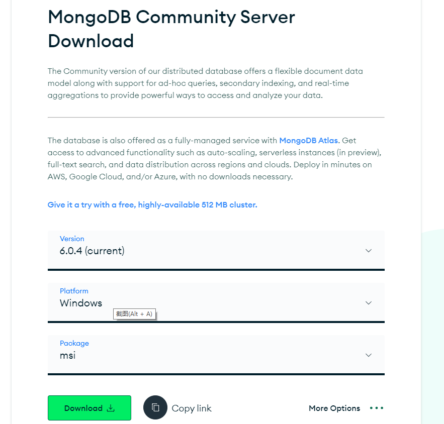 Windows系统安装MongoDB并结合内网穿透实现公网访问本地数据库