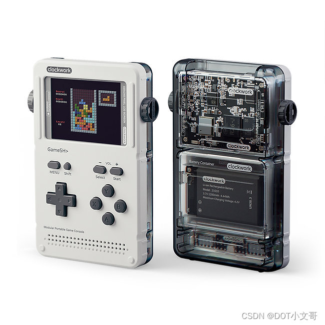 可组装的模块化开源掌机GameShell，组装起了万千极客的童年