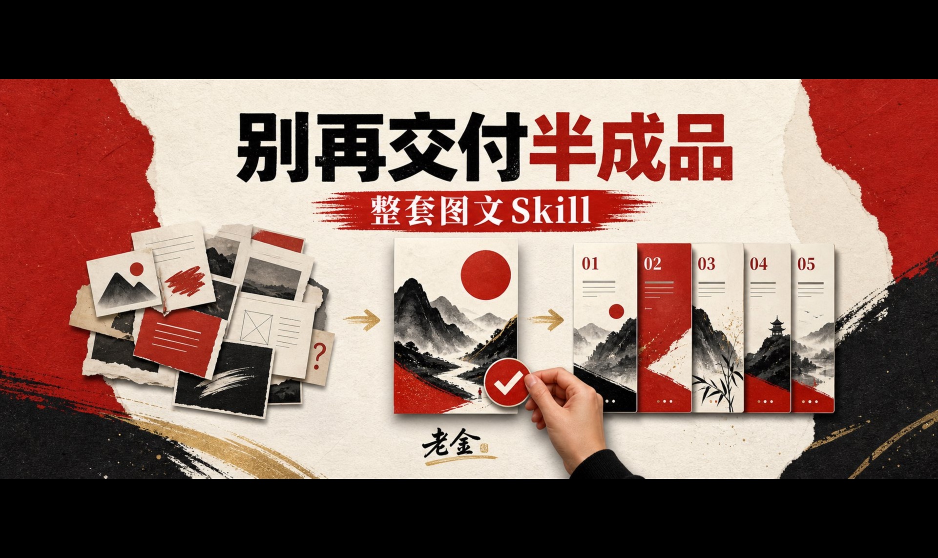 AI写小X书为什么总像硬广？老金开源个Skill来帮你！
