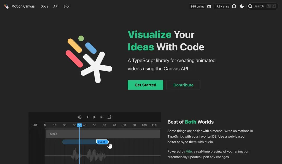 TypeScriptでアニメーションを作る「Motion Canvas」の紹介 – モナカプレス