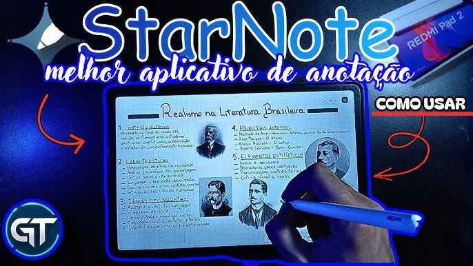 StarNote: O MELHOR App de ANOTAÇÕES para Tablets (como usar+dicas) | Gdin  Tech