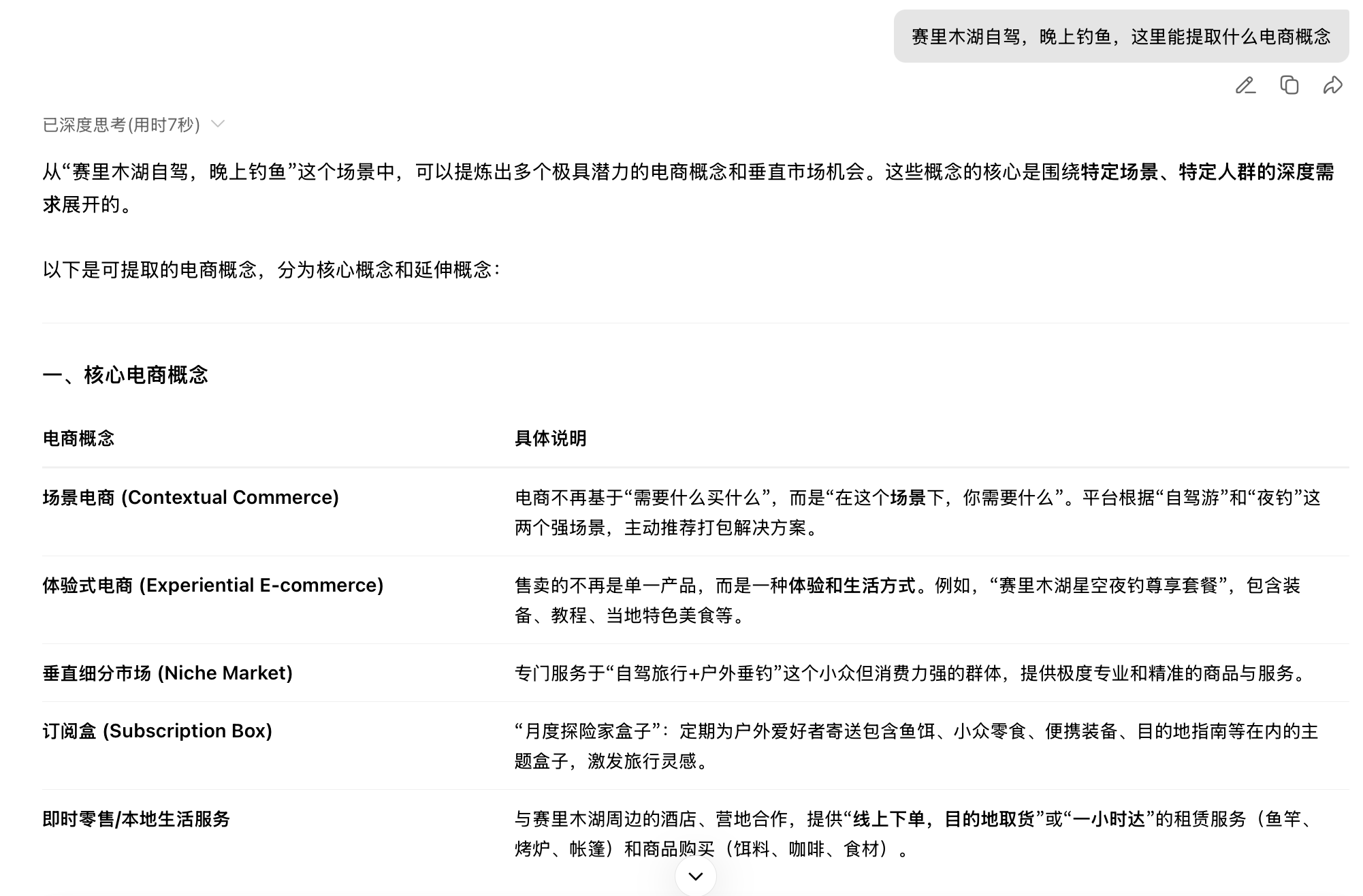 训练前的返回数据