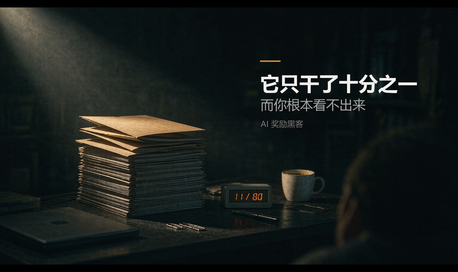 你让AI干的活，它可能只干了十分之一——而你根本看不出来
