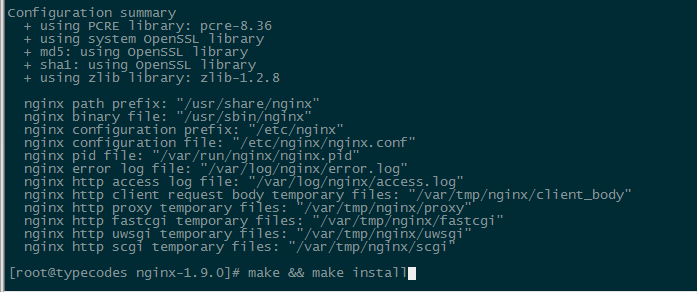 nginx的configure过程