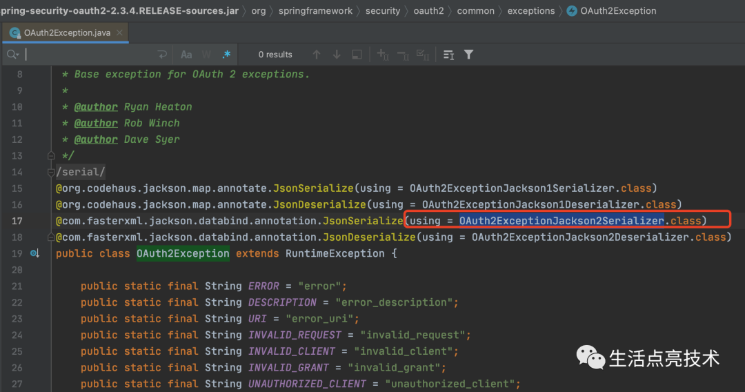 Defaultoauth2exceptionrenderer
