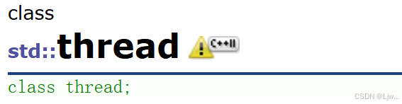 C++线程