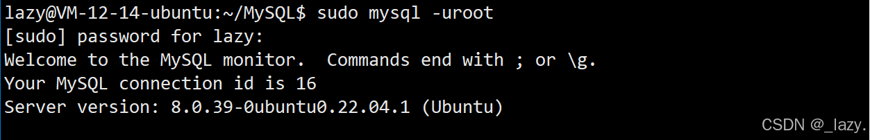 初识MySQL · 库的操作