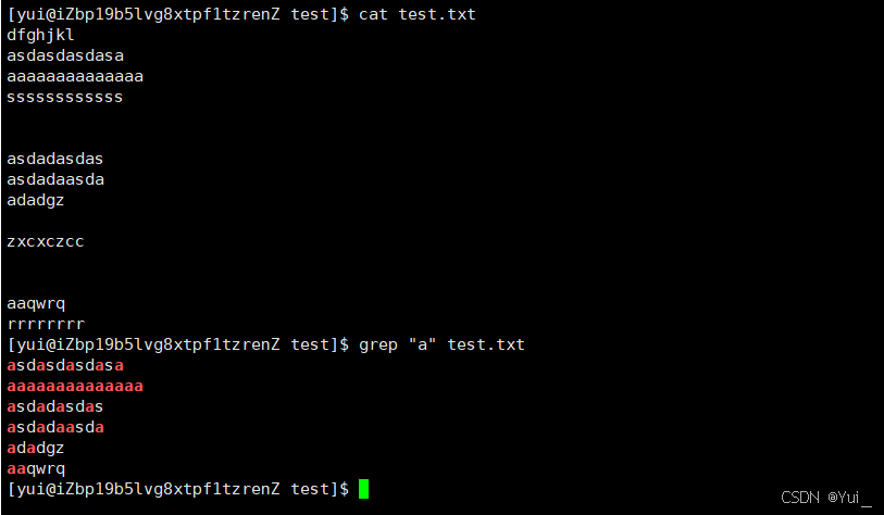 grep