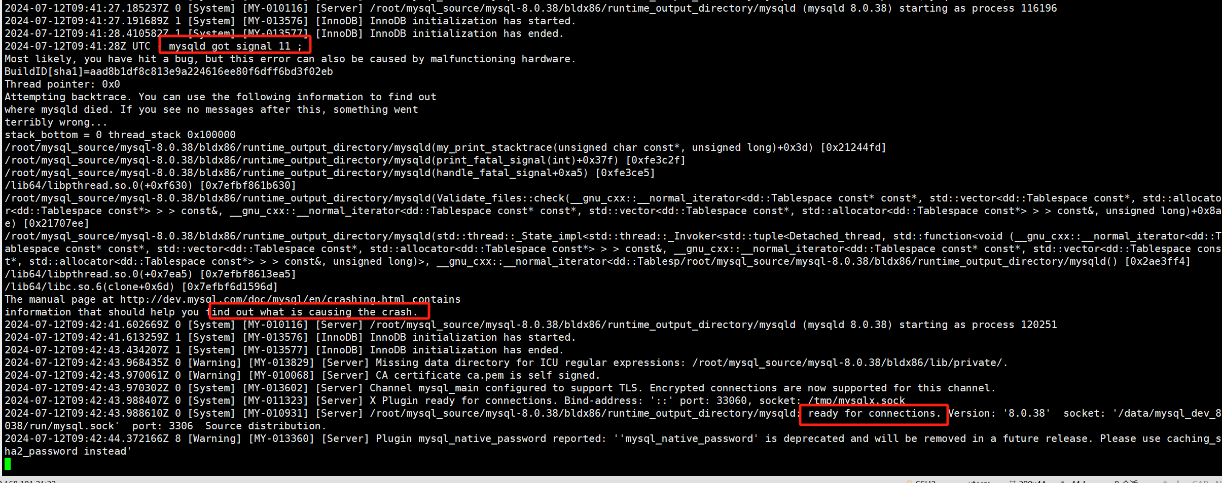 [MYSQL] mysql新版本(8.0.38)引入新BUG. (建议不要使用Mysql最新版)(附 临时处理方法)