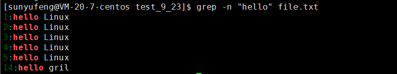 grep