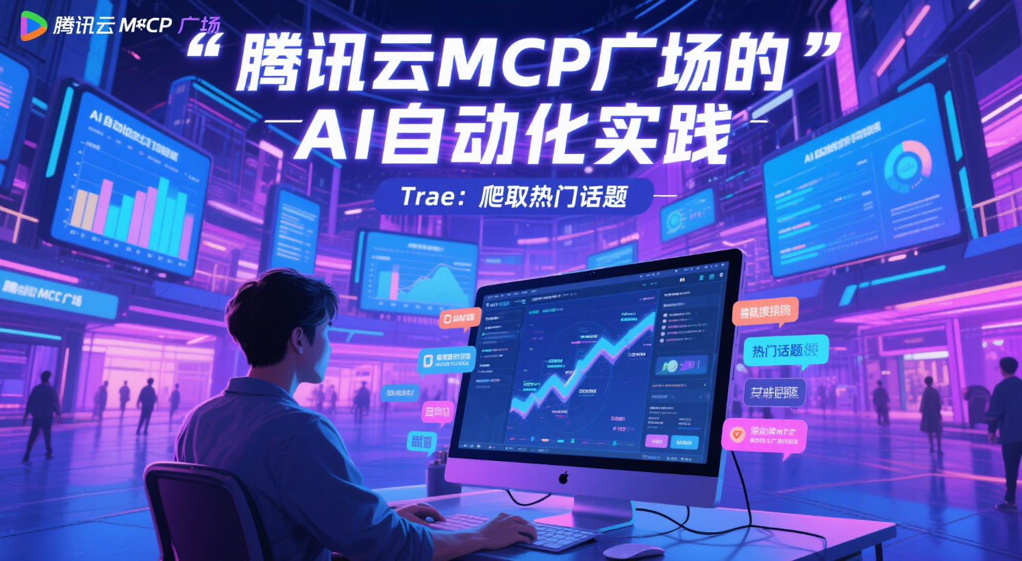 基于腾讯云MCP广场的AI自动化实践：爬取小红书热门话题