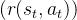 (r(s_t, a_t))