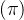 ( \pi )