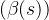 (\beta(s))