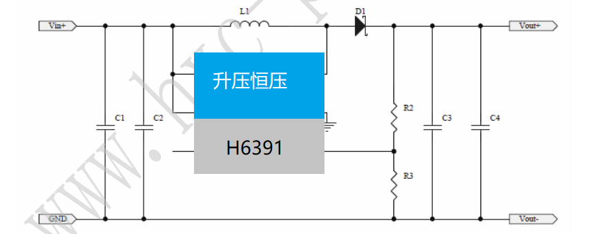 H6391 蓝牙音响升压芯片3.3V升压5V2.5A 3.7V2A 5V1.5A 12V1A稳压ic 外围少 大功率 低功耗