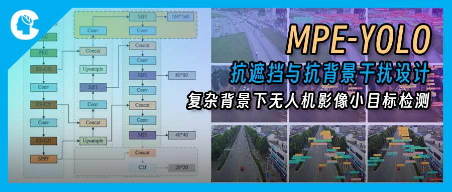 复杂背景下无人机影像小目标检测：MPE-YOLO抗遮挡与抗背景干扰设计