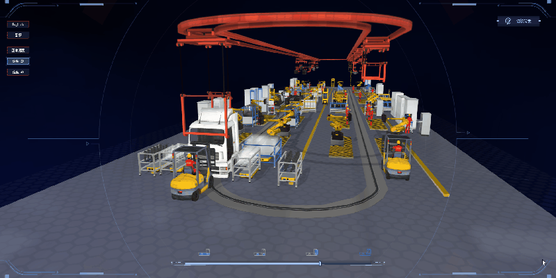 设备产线运维合集丨图扑数字孪生流水线,提升产品装配自动化效率-腾讯