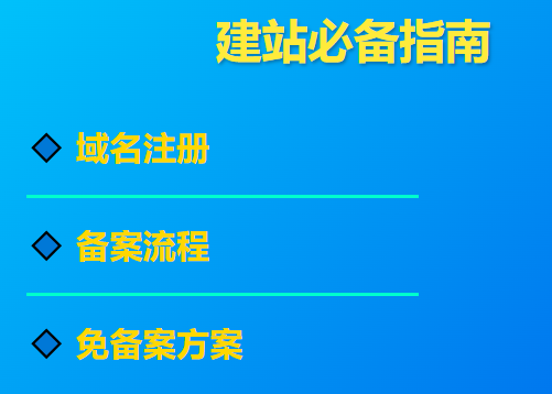 站长实战指南：从域名注册到备案，国内建站必知事项