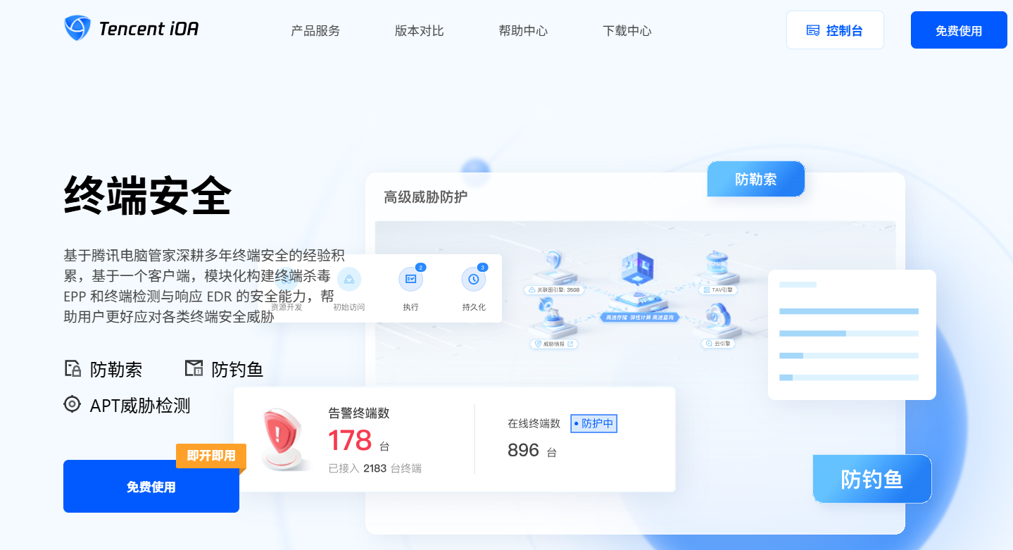 腾讯 iOA ——筑牢企业终端安全防护之墙