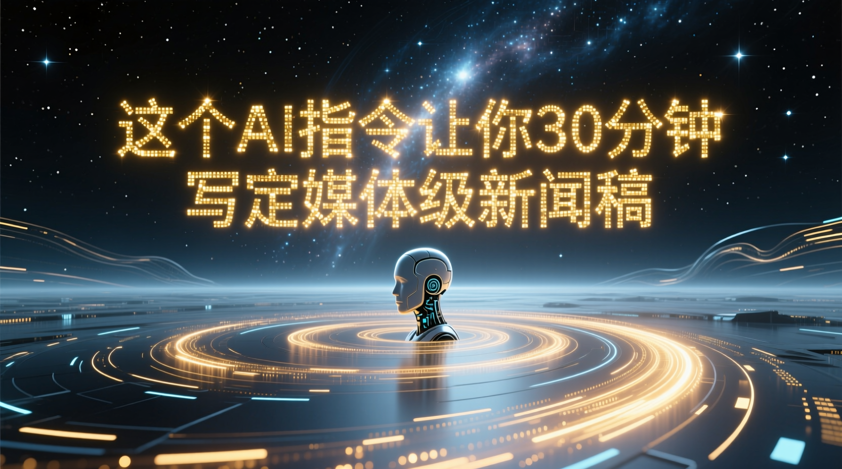 技术人必备:这个AI指令让你30分钟写出媒体级新闻稿