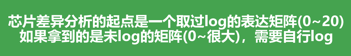 判断是否要取log