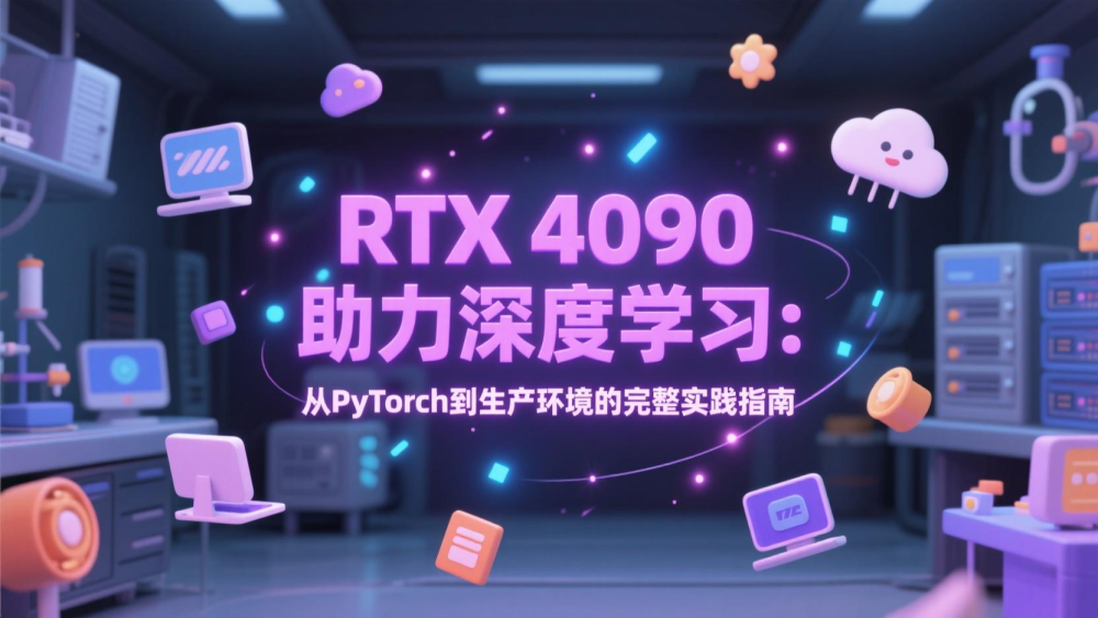 RTX 4090助力深度学习：从PyTorch到生产环境的完整实践指南
