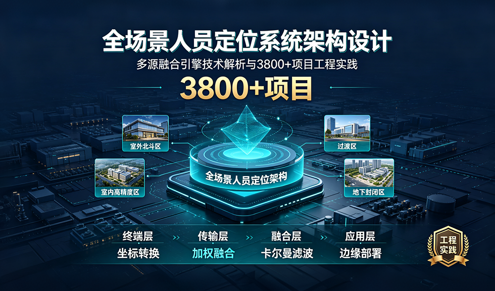 全场景人员定位系统架构设计：多源融合引擎技术解析与3800+项目工程实践