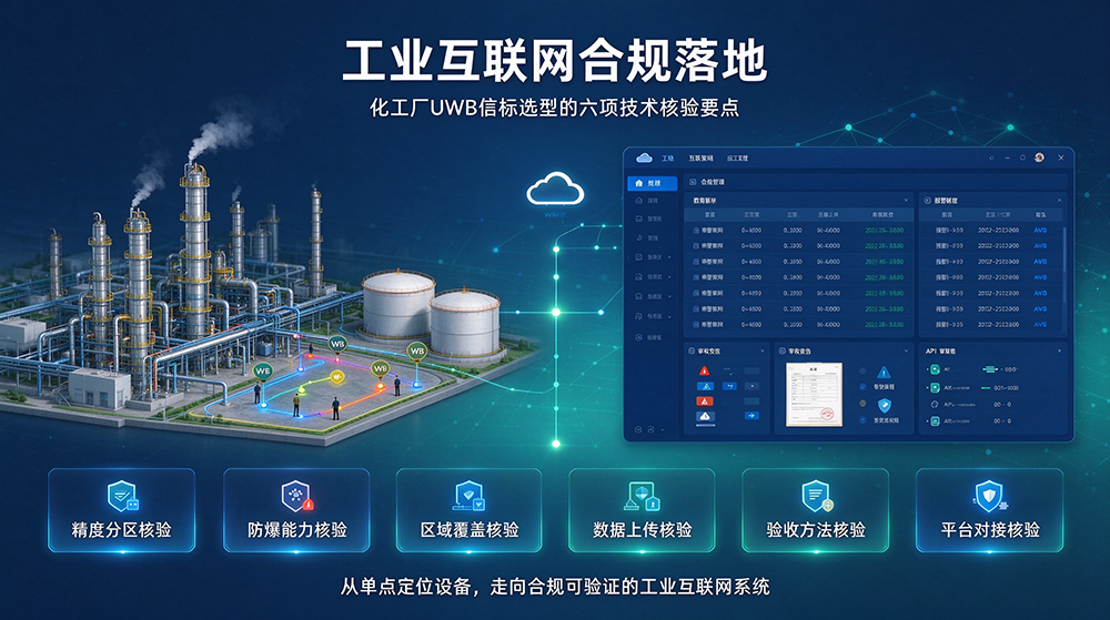 ​工业互联网合规落地：化工厂UWB信标选型的六项技术核验要点