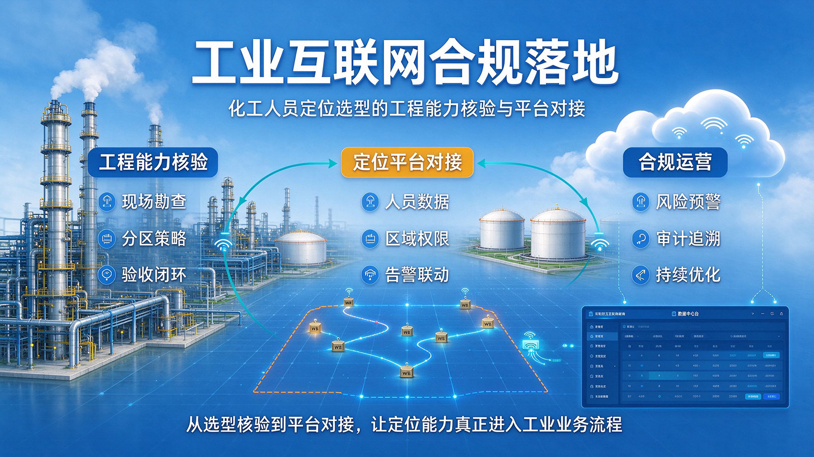 ​工业互联网合规落地：化工人员定位选型的工程能力核验与平台对接