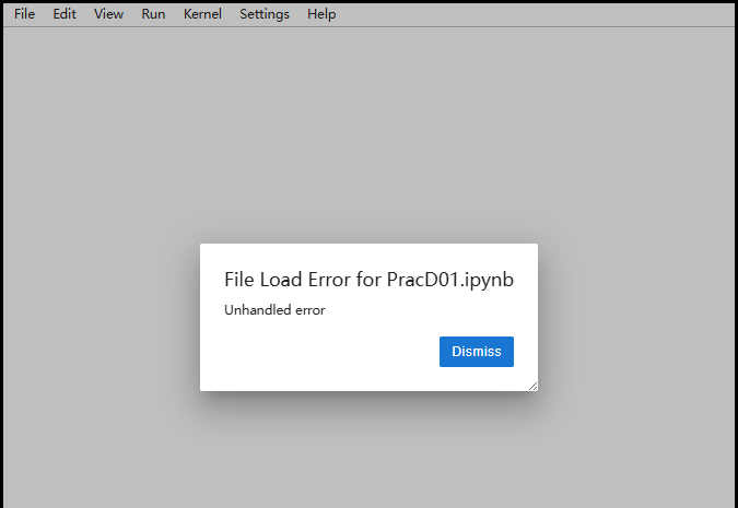 Jupyter Notebook 打开ipynb 报错
