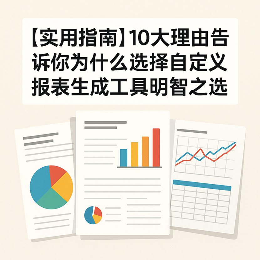 自定义报表生成工具