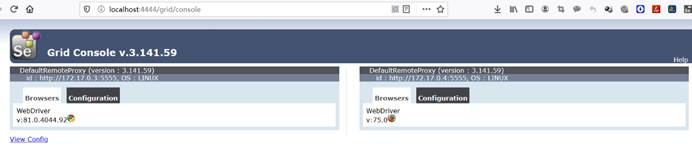图1-241 Grid Console控制台信息