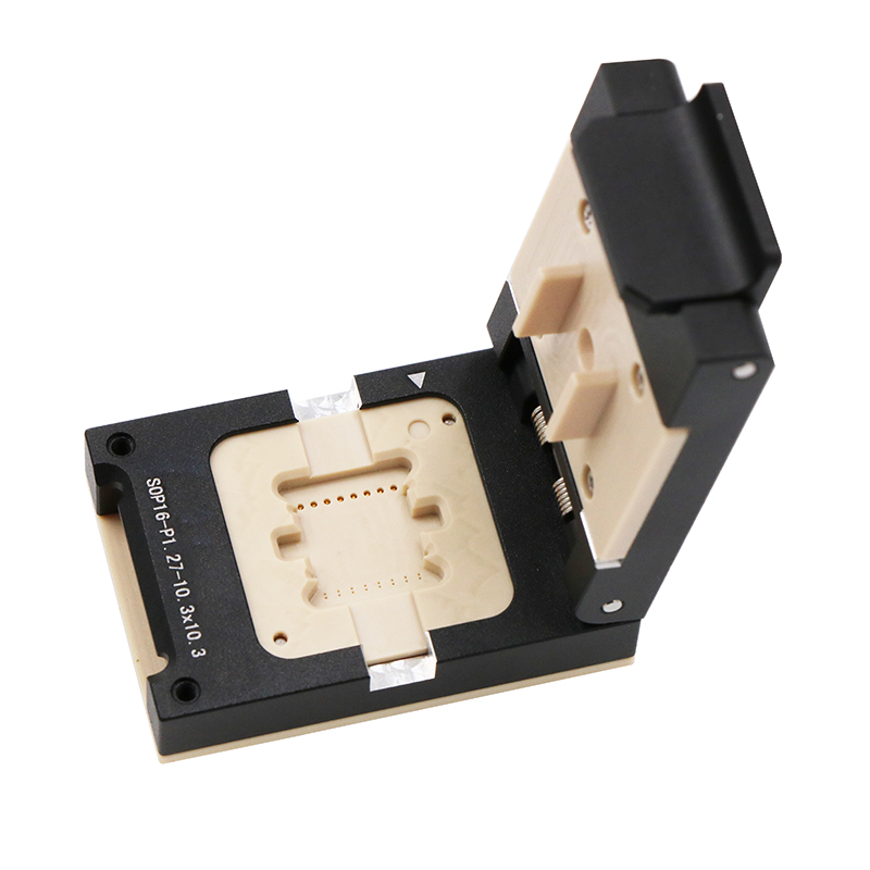 智慧通信:高性能低功耗SoC通信芯片测试-德诺嘉电子芯片测试座解决方案