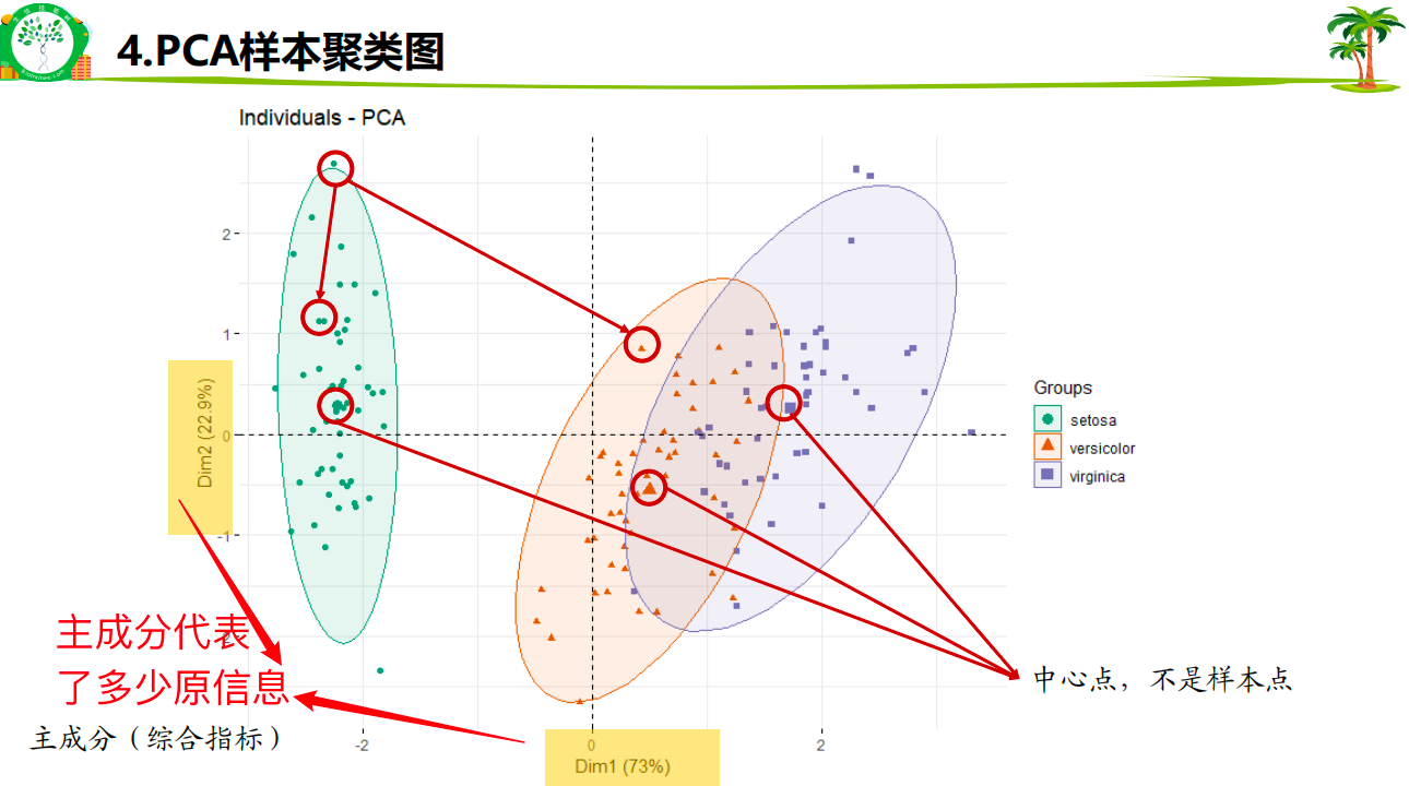 图上的点代表样本，点与点距离代表差别