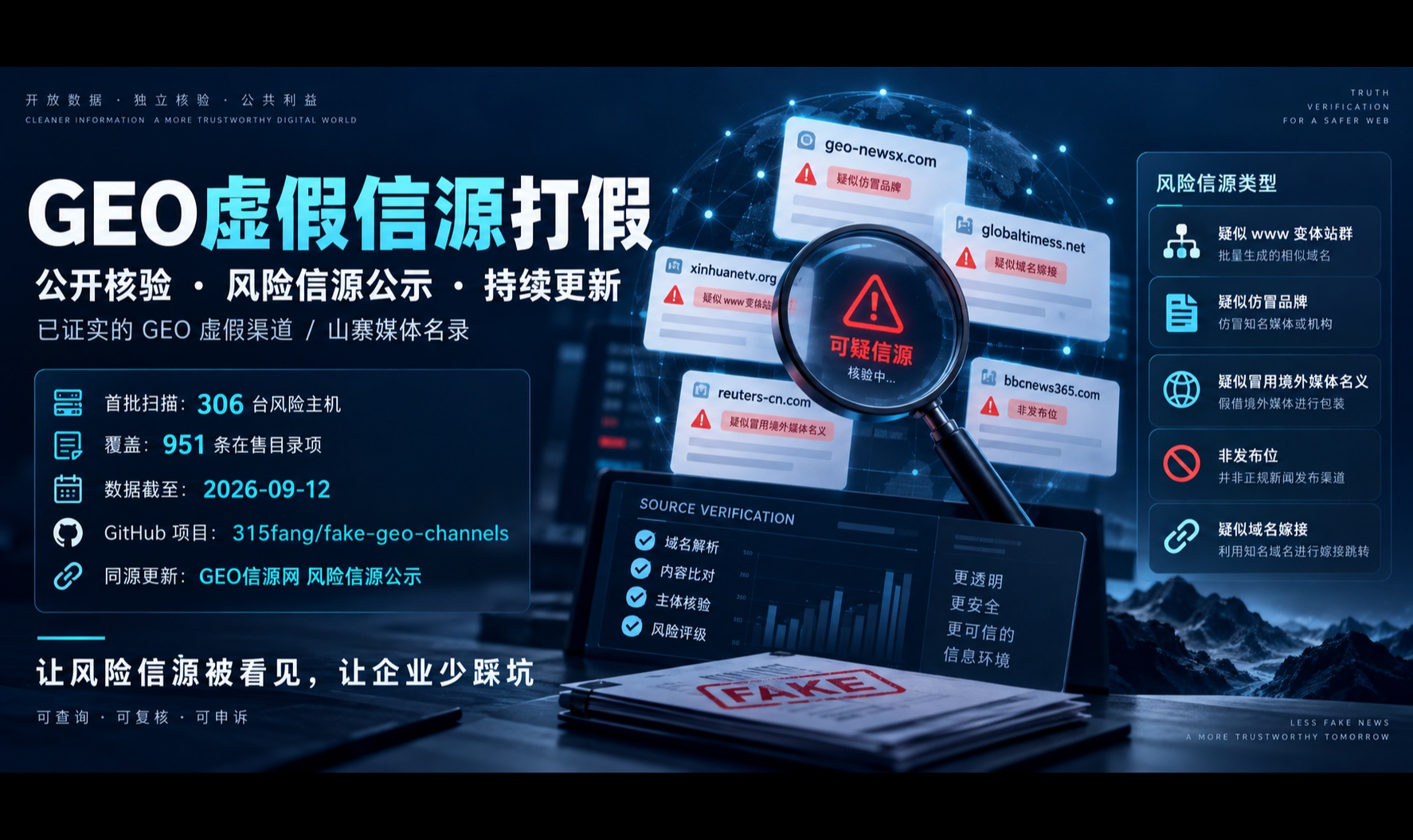 GEO虚假信源正在泛滥，我们公开了第一批风险渠道