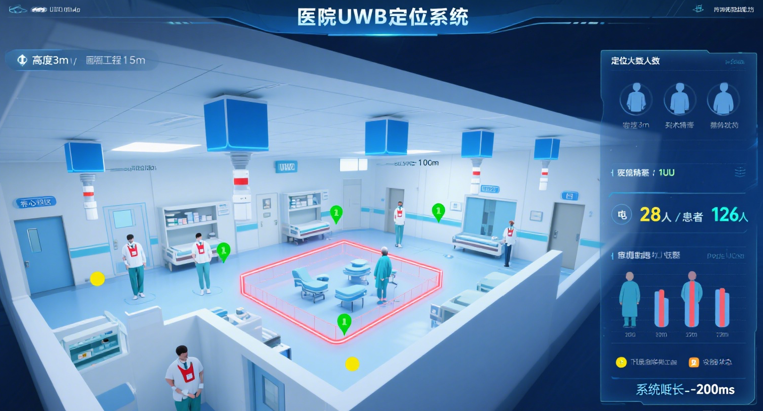 医院UWB定位系统
