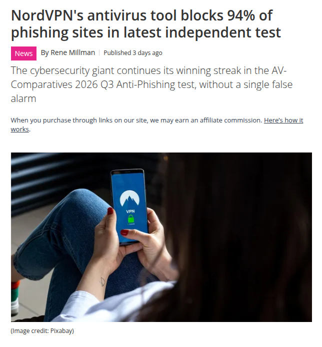 VPN 集成反病毒模块钓鱼防护效能与独立测试研究