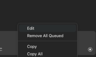VS Code Agents新特性：排队消息支持右键编辑