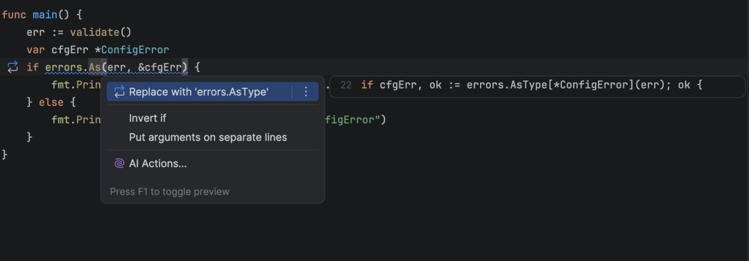 errors.AsType 语法更新