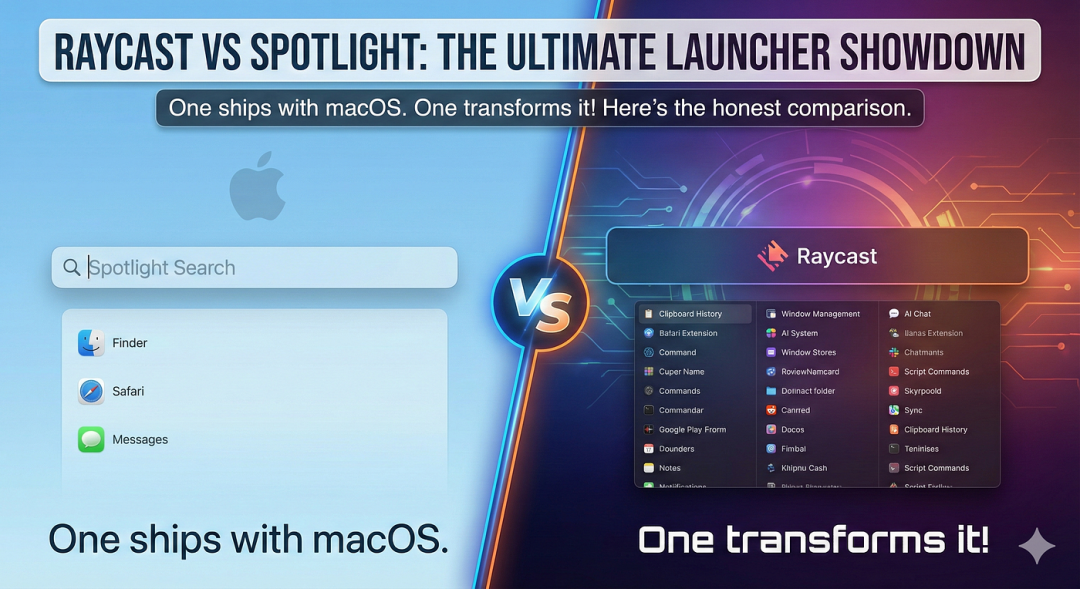 Raycast启动器界面