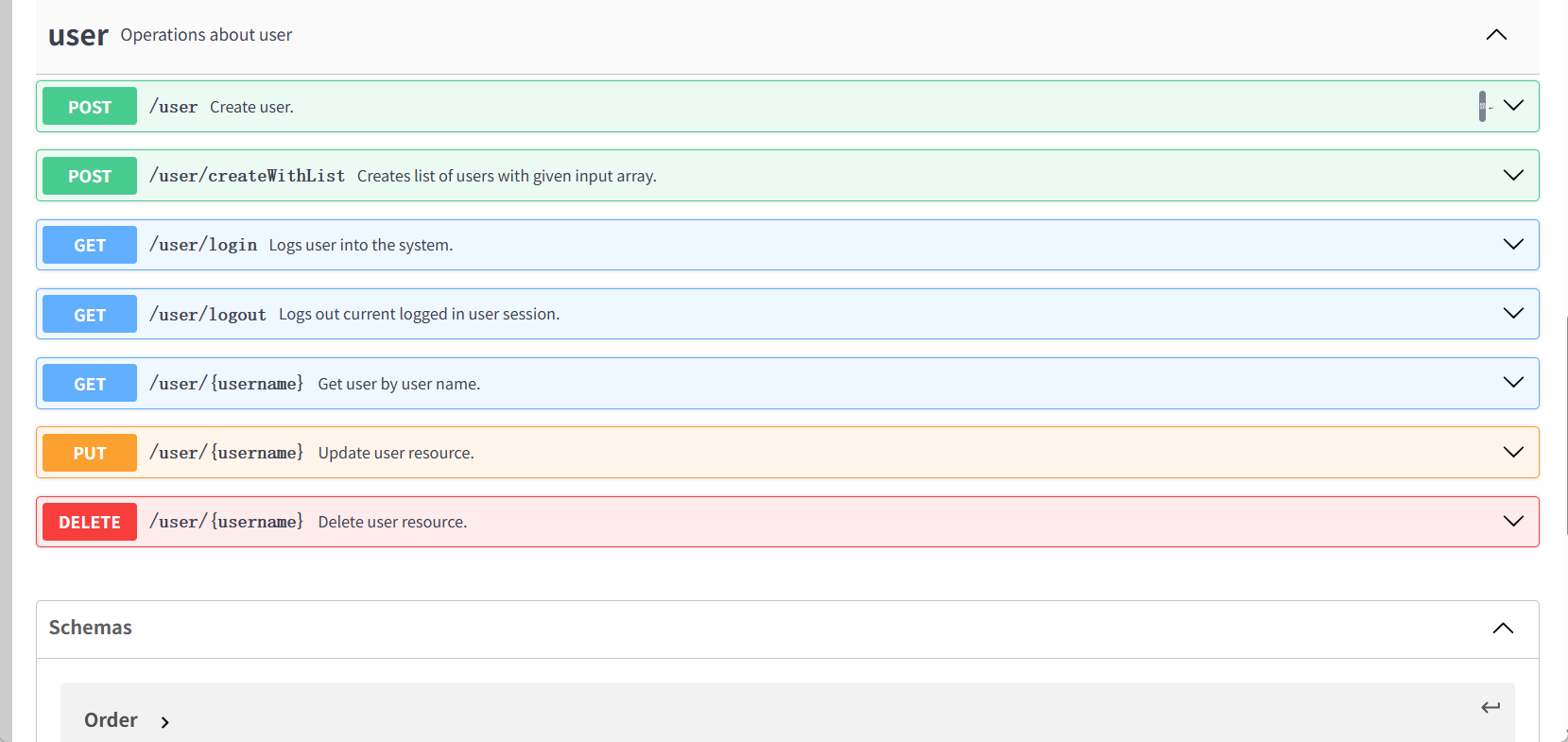 Swagger UI接口调试