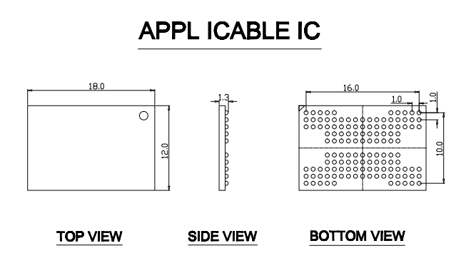 BGA132/BGA152/BGA154/BGA169存储芯片测试