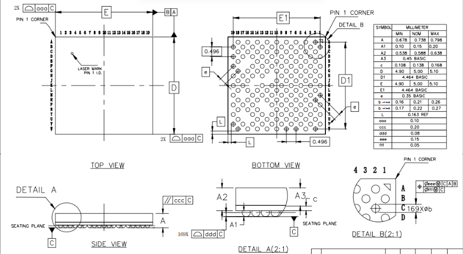 BGA132/BGA152/BGA154/BGA169存储芯片测试