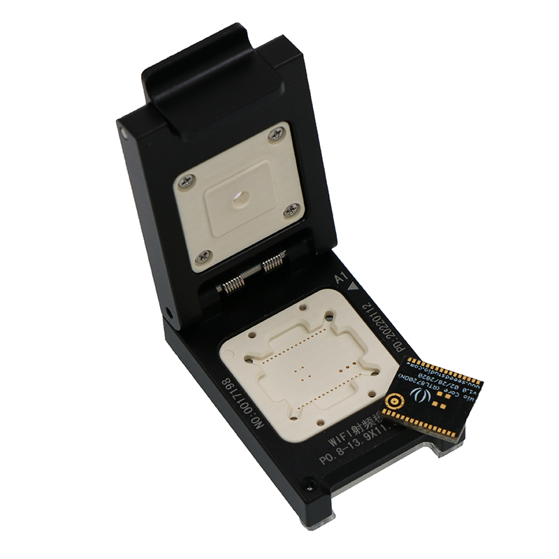 芯片特殊测试场景:射频RF、三温、烧录与芯片测试座的关联