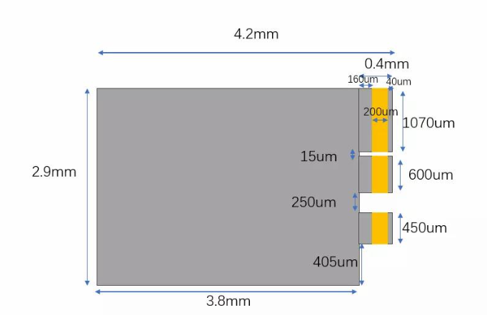 异层高阶分层SMD3pin传感器芯片测试座socket