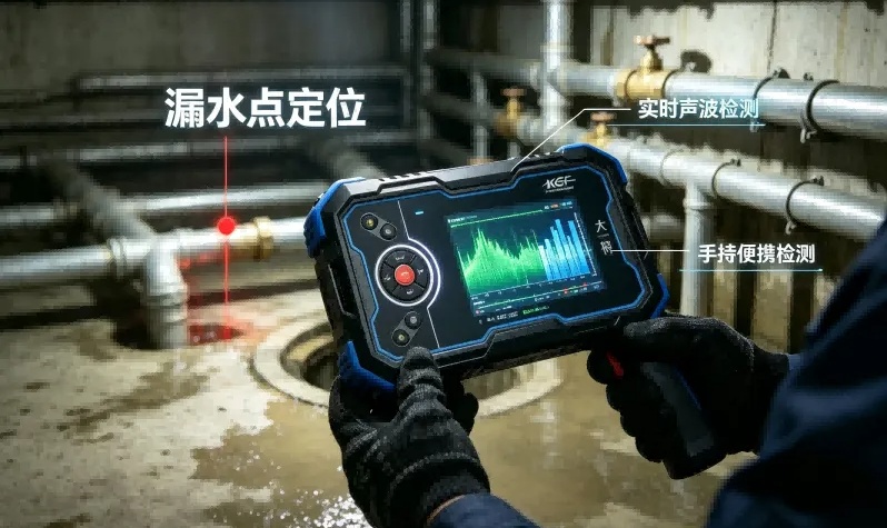 深埋与大口径管道听漏仪选型：声学物理、精准定位与实战策略解析