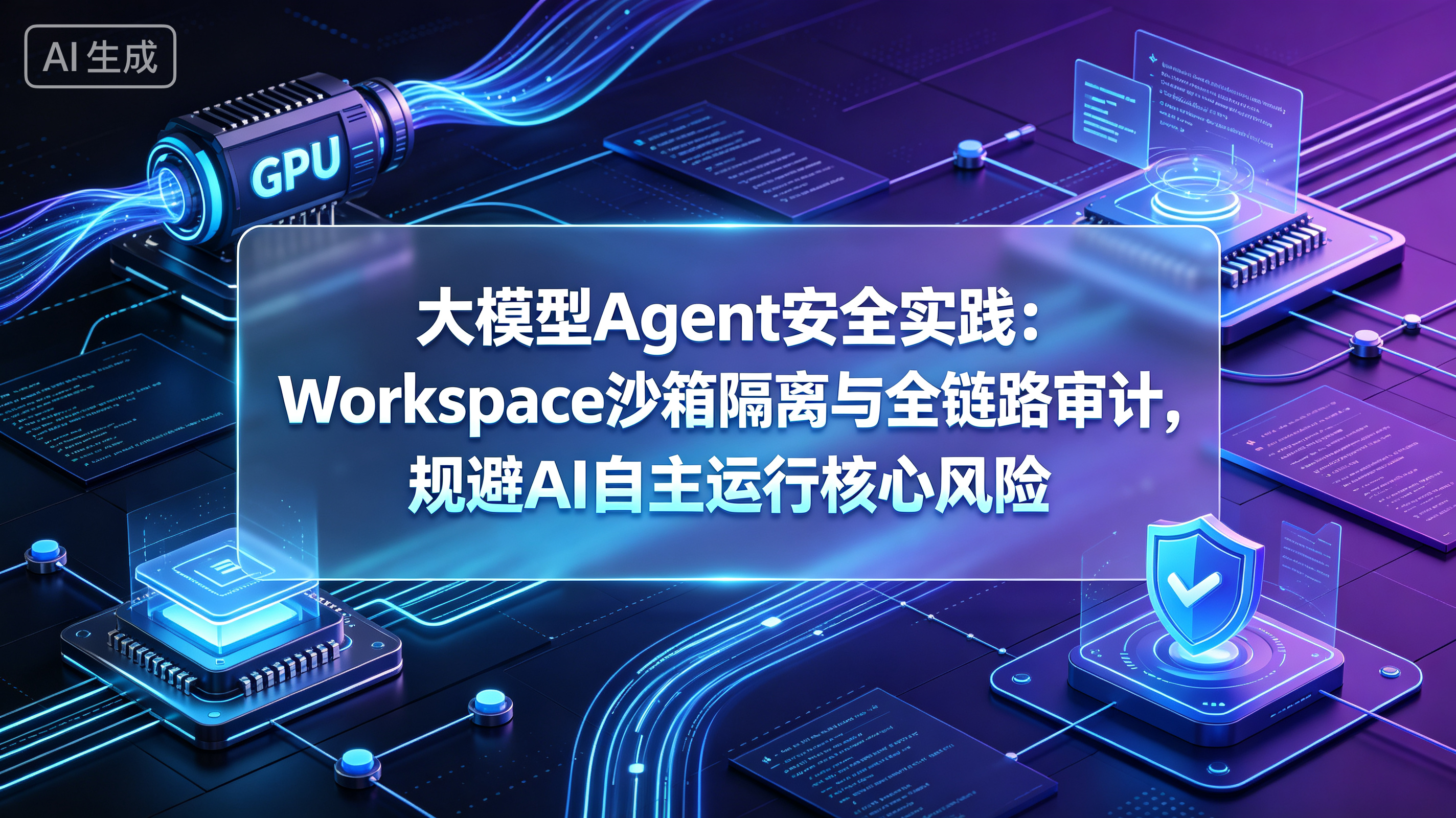大模型Agent安全实践：Workspace沙箱隔离与全链路审计，规避AI自主运行核心风险21.2