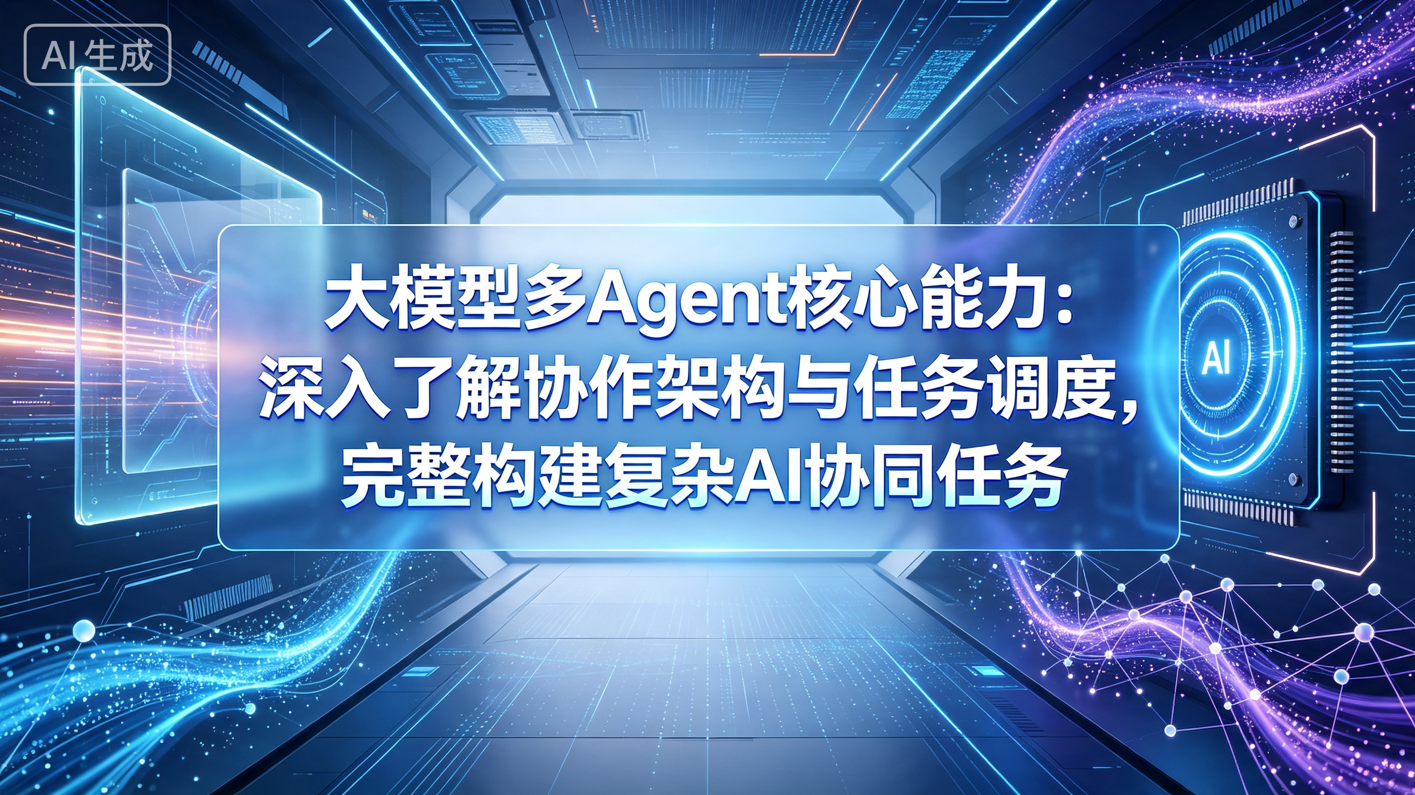 大模型多Agent核心能力：深入了解协作架构与任务调度，完整构建复杂AI协同任务22.7