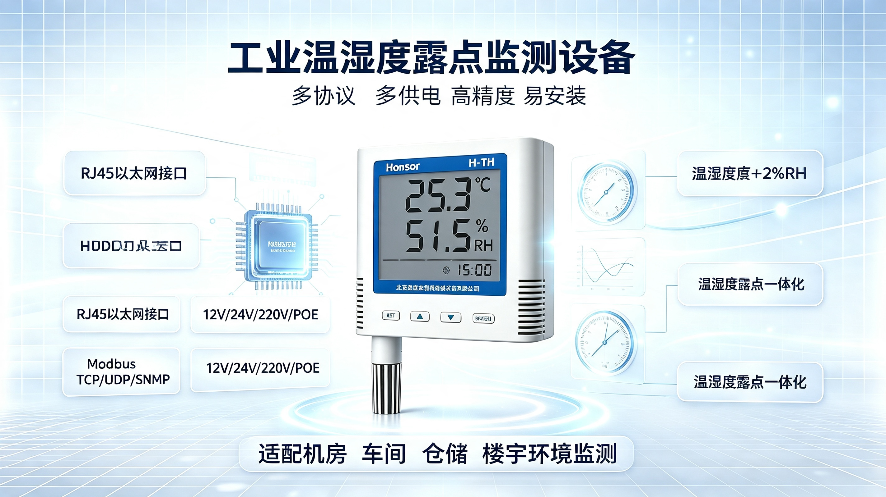 从0到1搭建：基于以太网温湿度传感器的分布式机房温湿度监控解决方案